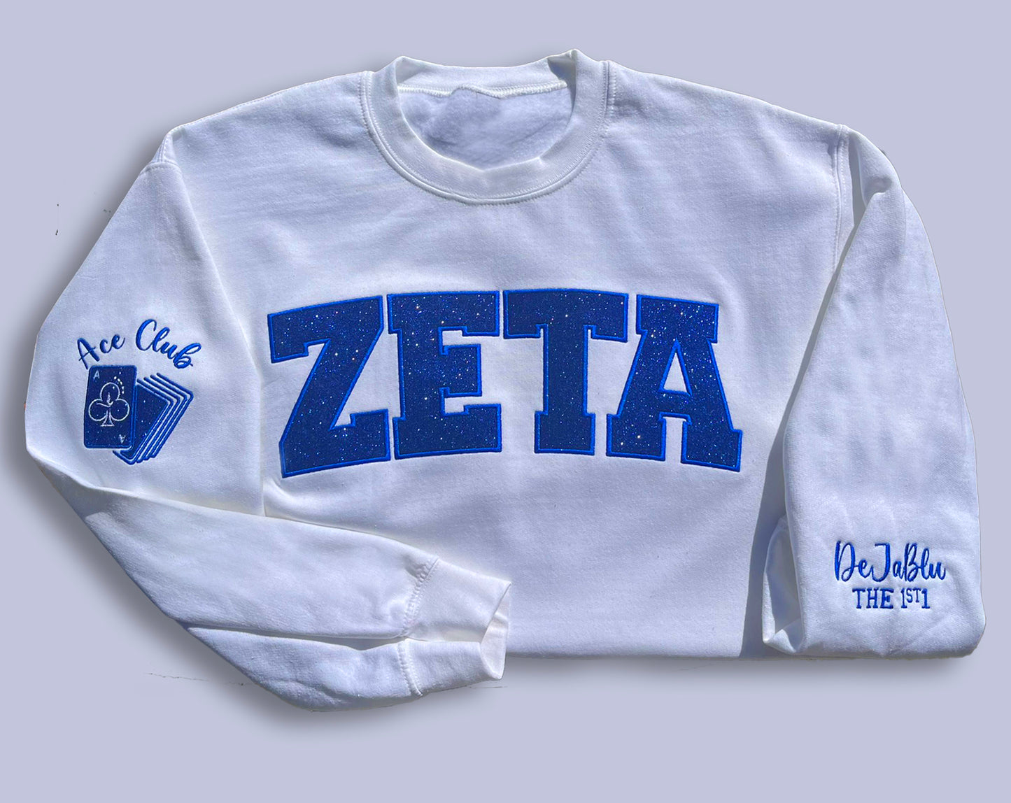 Zeta Glitter Crewneck Sweatshirt