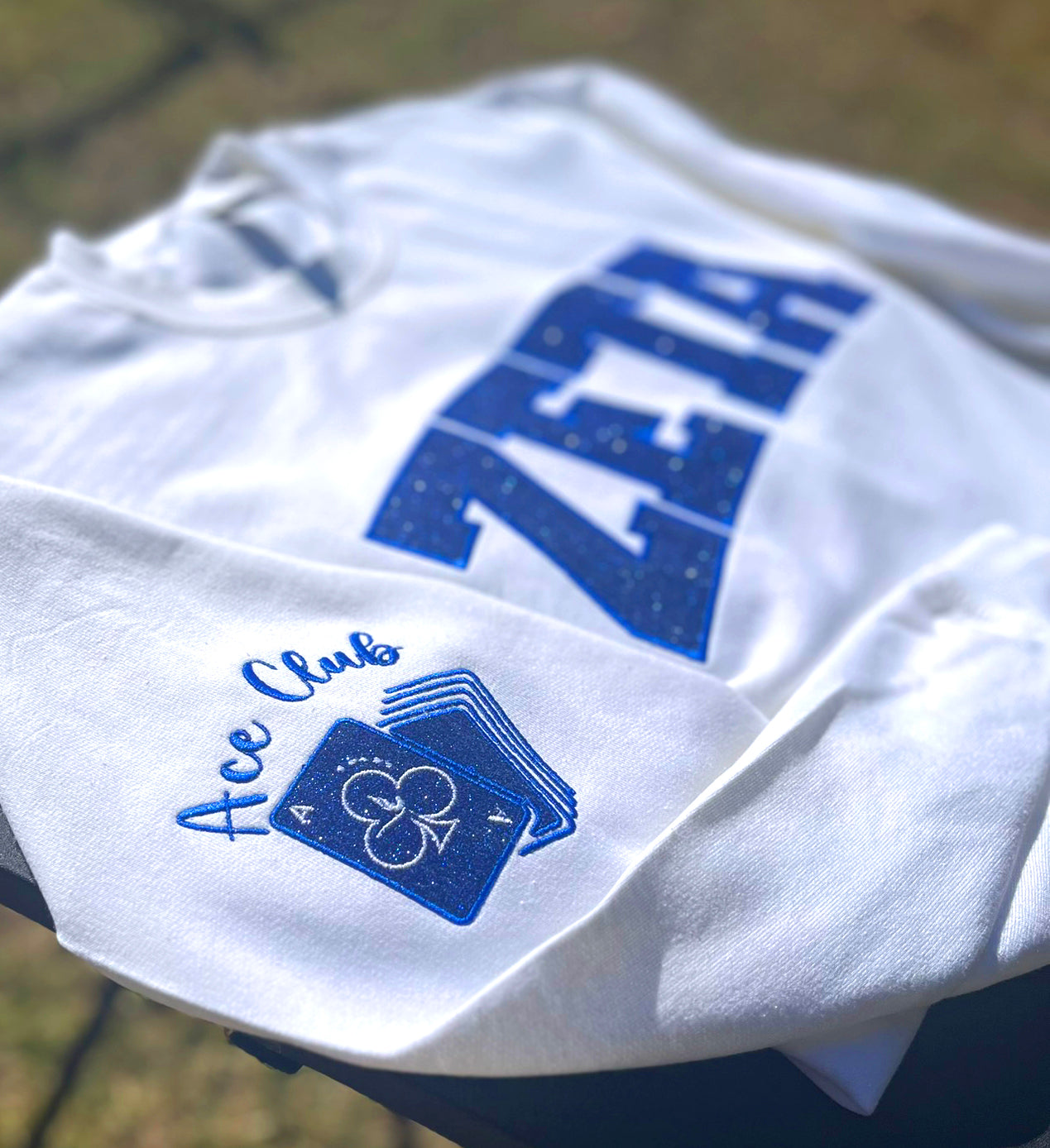 Zeta Glitter Crewneck Sweatshirt