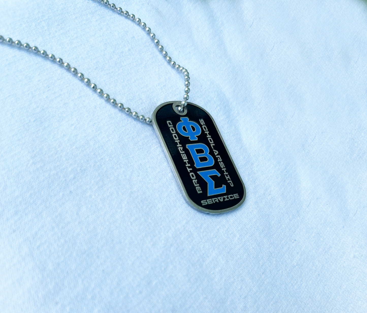 Phi Beta Sigma Dog Tag