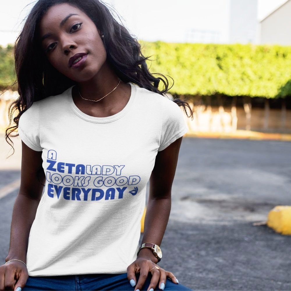 Zeta Phi Beta Sorority T-shirt True Wave Apparel