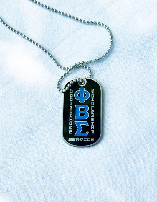 Phi Beta Sigma Dog Tag