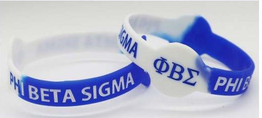 Phi Beta Sigma Silicone Bracelet